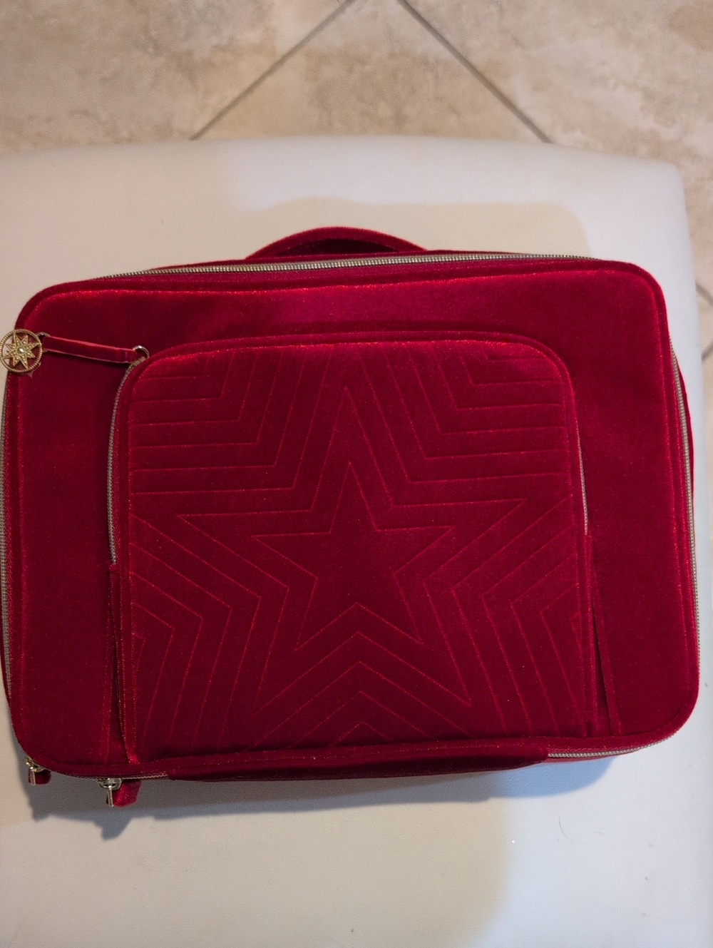 Red Velvet Cosmetics Bag By Estee Lauder